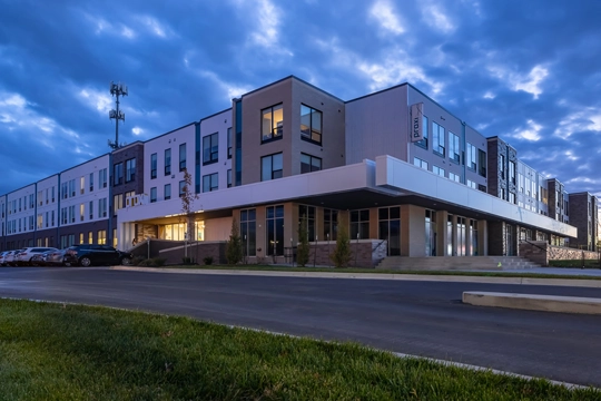 Proxi Lawrence Student Living Development exterior